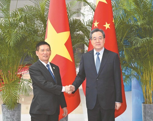 丁薛祥会见出席第二十一届中国—东盟博览会 的东盟国家领导人